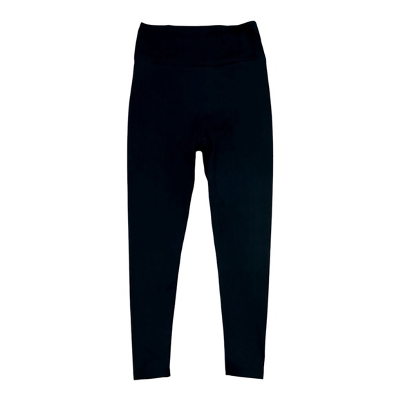 On The Go! Women’s Black Knit Leggings EUC small/medium - Picture 1 of 5